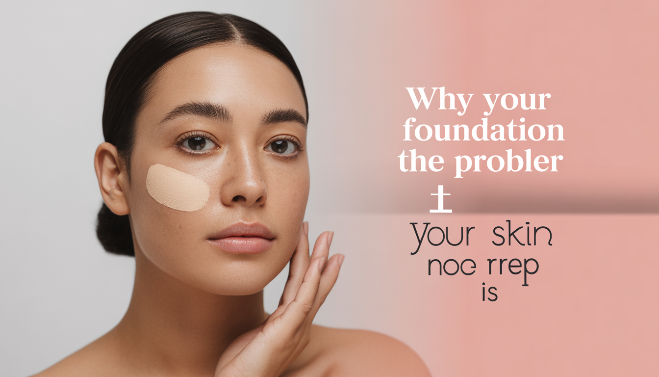Why Your Foundation Is Not the Problem. Your Skin Prep Is - Makeup and skincare article
